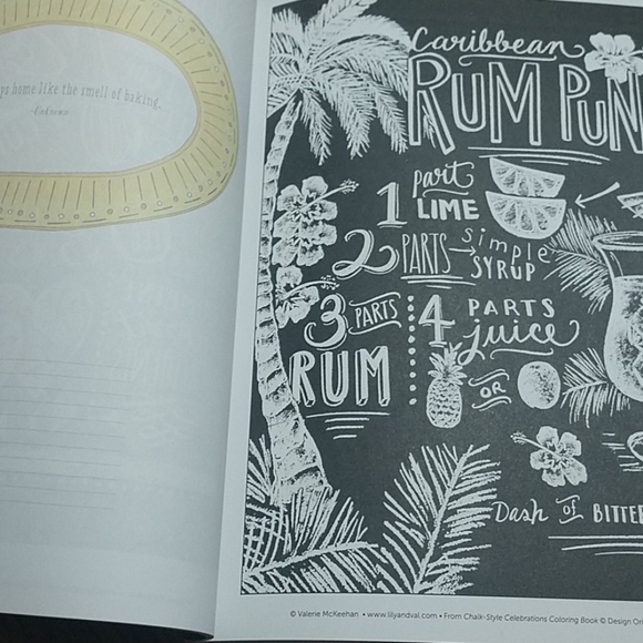 Design Originals Other | 2 Chalk Style Coloring Books | Poshmark